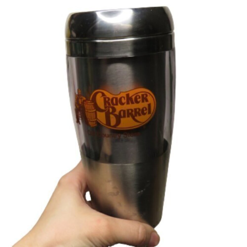 Cracker‎ Barrel hot drink tumbler